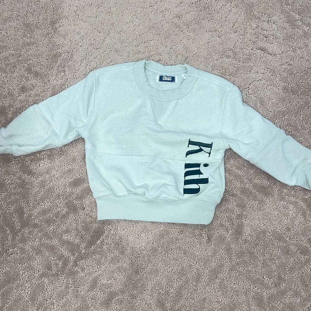 Kith Kids reverse panel Liam crewneck 3T